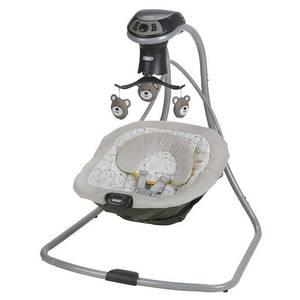 lot 1587 image: Graco Simple Sway Lx Swing with Multi-Direction