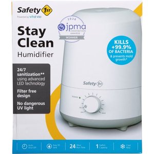 lot 1696 image: Safety 1st Stay Clean Humidifier, White