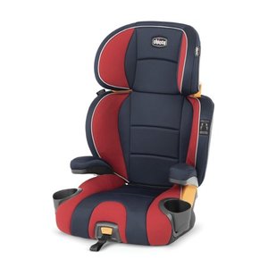lot 1702 image: Chicco KidFit 2-in-1 Belt Positioning Booster Car Seat, Horizon