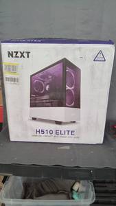 lot 1733 image: NZXT H510 ELITE PREMIUM COMPACT MIDTOWER ATX CASE COLOR BLACK