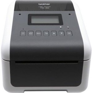 lot 1736 image: Brother TD-4550DNWB Desktop Direct Thermal Printer, Monochrome, Label Print, Ethernet, USB, Serial, Bluetooth