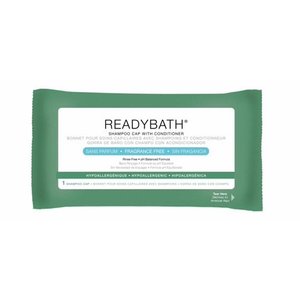 lot 1760 image: Medline ReadyBath Rinse Free Shampoo and Conditioning Caps, Fragrance Free