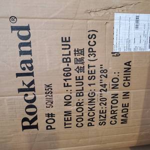 lot 1764 image: ROCKLAND BLUE SUITCASE