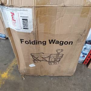 lot 1777 image: FOLDING WAGON GREY