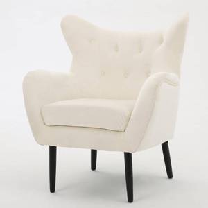 lot 1820 image: Alyssa Velvet Arm Mid-century Style Chair by Christopher Knight Home- Retail$346.49