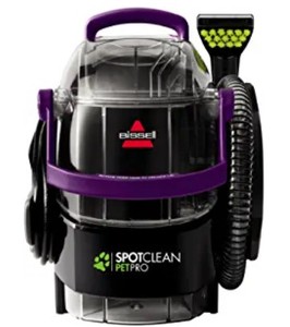 lot 1602 image: Bissell SpotClean Pet Pro Portable Carpet Cleaner, 2458