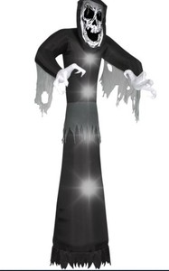 lot 1631 image: 10 Giant Airblown Inflatable Beckoning Reaper