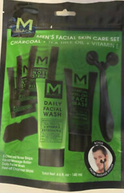 lot 60115 image: MBLACK MENS FACIAL SKIN CARE SET
