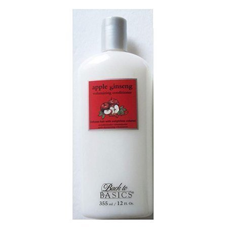 lot 90007 image: Lot of 2 Back to Basics Apple Ginseng Volumizing Weightless Conditioner 12 oz