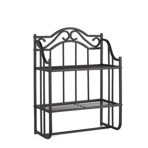 lot 1844 image: Collins Metal Bathroom Wall Shelf