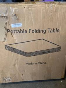 lot 1862 image: Portable Folding Table