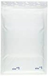 lot 1908 image: Aviditi B854WSS25PK #1 Self-Seal Bubble Mailer, 12 Length x 7-14 Width, White (Case of 25)