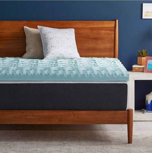 lot 20436 image: Lucid 5 Zone Gel Memory Foam Mattress Topper 3�� Queen