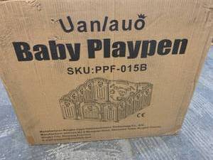 lot 20477 image: Uanlauo Baby Playpen
