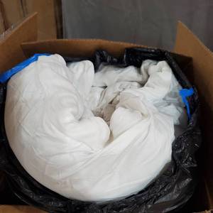 lot 20489 image: QUEEN SIZE MATTRESS COVER WHITE