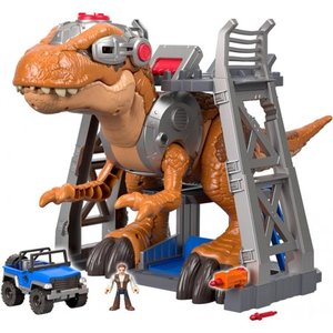 lot 20491 image: Imaginext Jurassic World Jurassic Rex Dinosaur Action Figure Sets