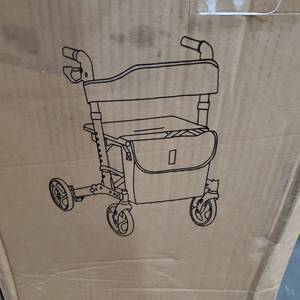 lot 20492 image: COCOLD ROLLATOR WALKER MODEL JL9181LH