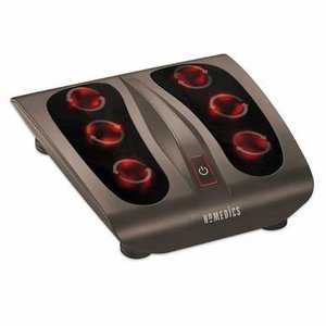 lot 20509 image: HoMedics, Triple Action Shiatsu Foot Massager with Heat Deep-Kneading Rotat...