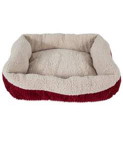 lot 20529 image: Aspen Pet Self Warming 24 X 20 Rectangular Lounger Dog Bed