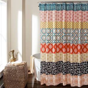 lot 20534 image: Bohemian Stripe 72 x 72 Shower Curtain Bedding