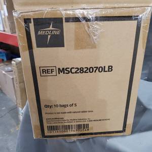 lot 20536 image: MEDLINE 10 BAGS OF 5 PADS