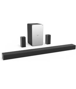lot 68427 image: VIZIO Sound Bar for TV, 36�� 5.1 Surround Sound System for TV with Wireless Subwoofer and Bluetooth, Channel Home Theater Home Audio Sound Bar �� SB3651-F6 Open Box