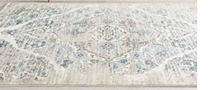 lot 68454 image: Persian Area Rugs 4620 Cream 5 x 7 Area Rug Open Box