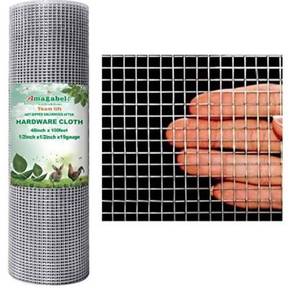 lot 68466 image: Amagabeli 48x100 Hardware Cloth 12 Inch 19 Gauge Square Galvanized Chicken Wire&nbsp