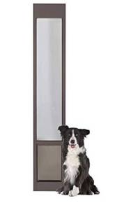 lot 68487 image: PetSafe 1-Piece Sliding Glass Door for Dogs and Cats - Fits 81 in to 96 in Patio Panel Sliding Glass Doors