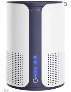lot 68492 image: Miko Air Purifier For Home HEPA Filter Air Cleaner For Pets