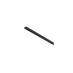 lot 10236 image: Lithonia Lighting LTS8 DBL M6 1-Circuit Track Section with End Caps, 8, Black