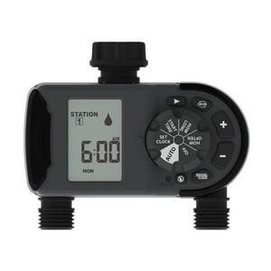 lot 10244 image: Orbit 2-Outlet Hose Faucet Timer