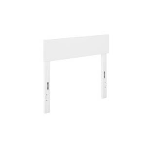 lot 10250 image: Atlantic Furniture Boston Headboard, Twin, White