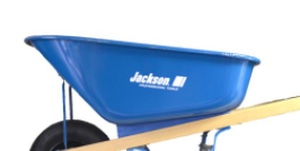 lot 10234 image: Jackson Steel Contractor Wheelbarrow 6 Cu Ft Heavy Gauge Professional Parts