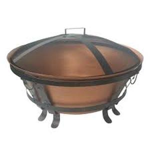 lot 10294 image: 34 in. Whitlock Cast Iron Fire Pit