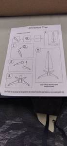 lot 10491 image: Black Spiral Christmas tree