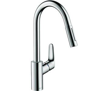 lot 10498 image: Hansgrohe Focus HighArc Kitchen with PullDown 1.75 GPM Chrome