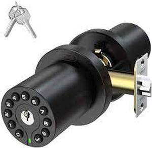 lot 10394 image: IU-20 Keyless Entry Knob Lock, Electronic Keypad Door Knobs