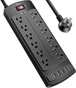 lot 10408 image: power strip with USB ports
