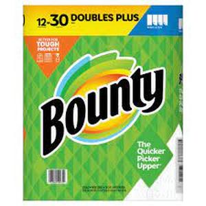 lot 10466 image: bounty paper towel 12 Family Rolls