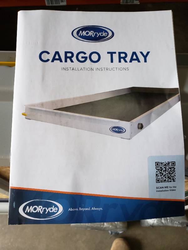 MORryde Sliding Cargo Tray Install Instructions 