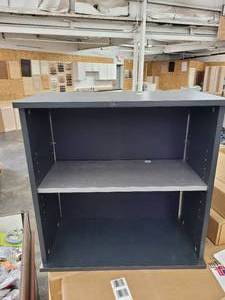 lot 257 image: AMERIWOOD 24 X 24 BOOK SHELVES (LOT OF 3)