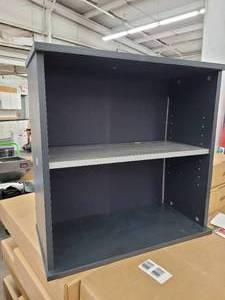 lot 262 image: AMERIWOOD 24 X 24 BOOK SHELVES (LOT OF 3)