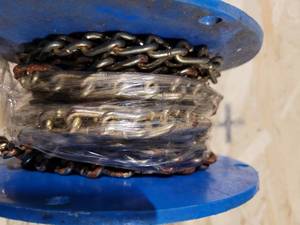 lot 130 image: DECORATIVE TWIST LINK CHAIN (APPROX. 20)