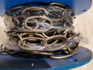 lot 131 image: DECORATIVE STANDARD LINK CHAIN (APPROX. 30)