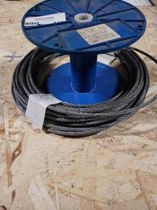 lot 140 image: 14 AIRCRAFT QUALITY WIRE ROPE (APPROX. 40-)