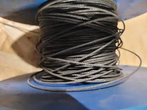 lot 142 image: 116  AIRCRAFT QUALITY WIRE ROPE (APPROX. 100 -)