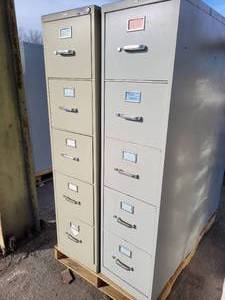 lot 277 image: 2) 5-DRAWER FILING CABINETS