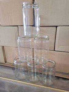lot 271 image: 120 QTY OF NEW GLASS JARS