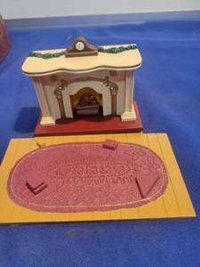 lot 4974 image: Hallmark keepsake orderment flickering light fireplace needs batteries